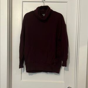 Women’s Burgundy turtle neck Sweater